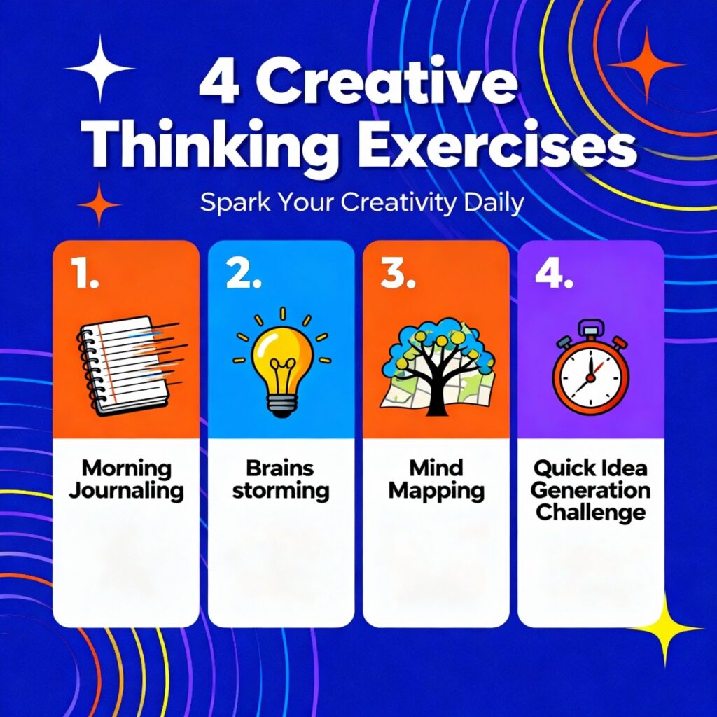 Creative thinking exercises