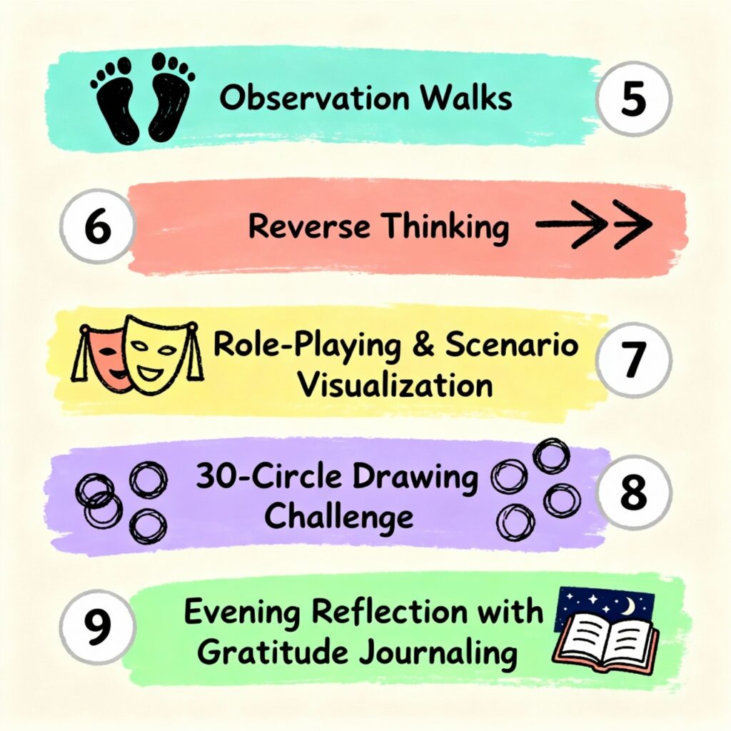 Creative thinking exercises