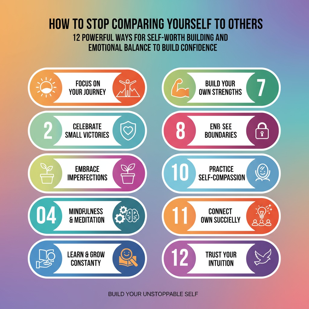 How to stop comparing yourself to others