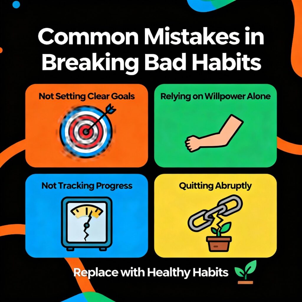 How to break bad habits