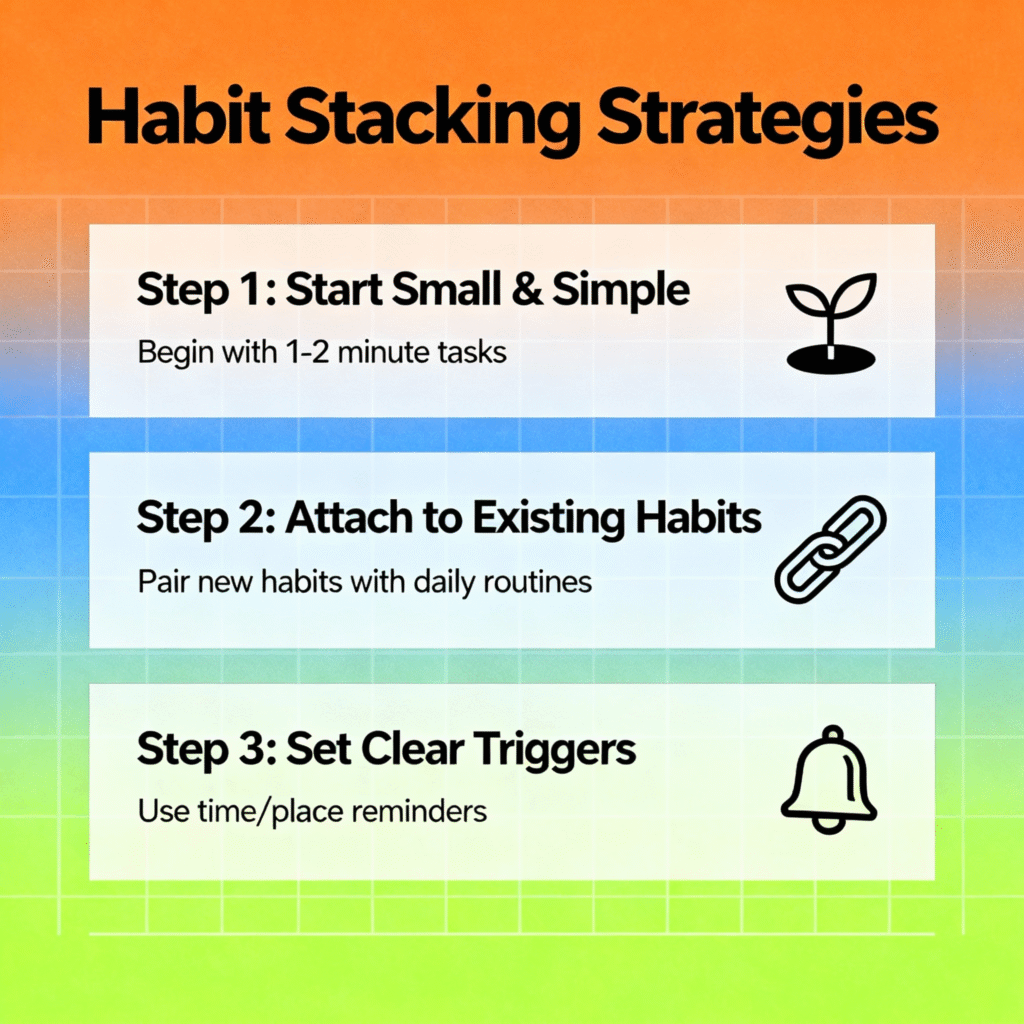 Habit stacking