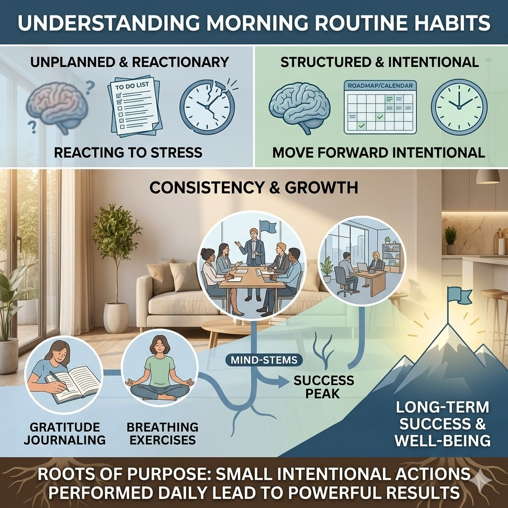 Morning routine habits