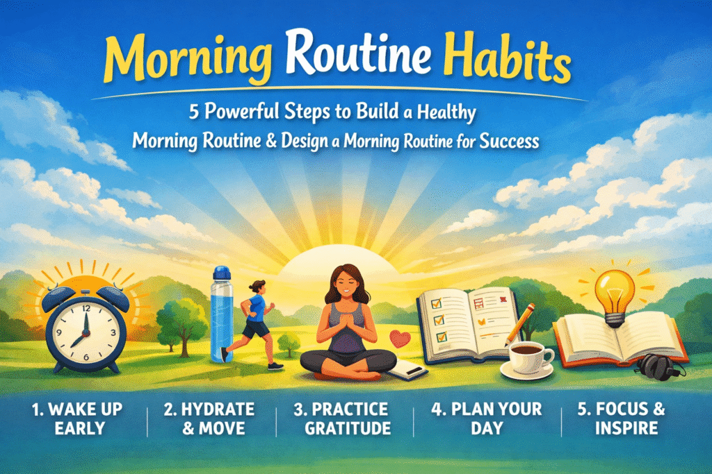 Morning routine habits